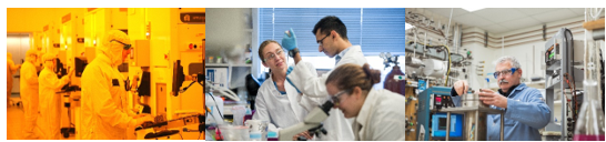 Albany Nanotech Complex left), RPI (center), GE Research (right)
