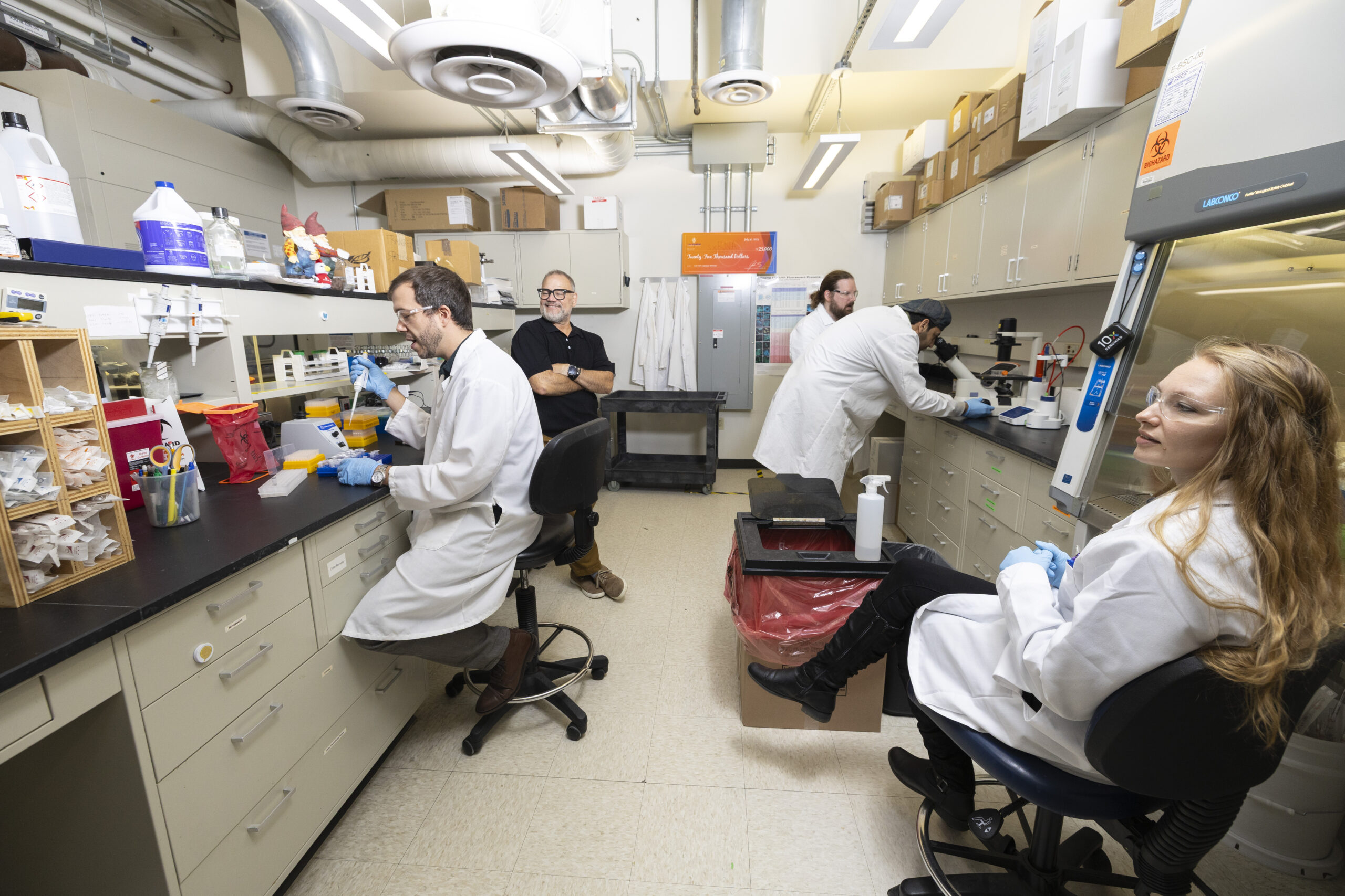 University at Albany Tenenbaum Lab and sxRNA Technologies-affiliated researchers. Courtesy Patrick Dodson